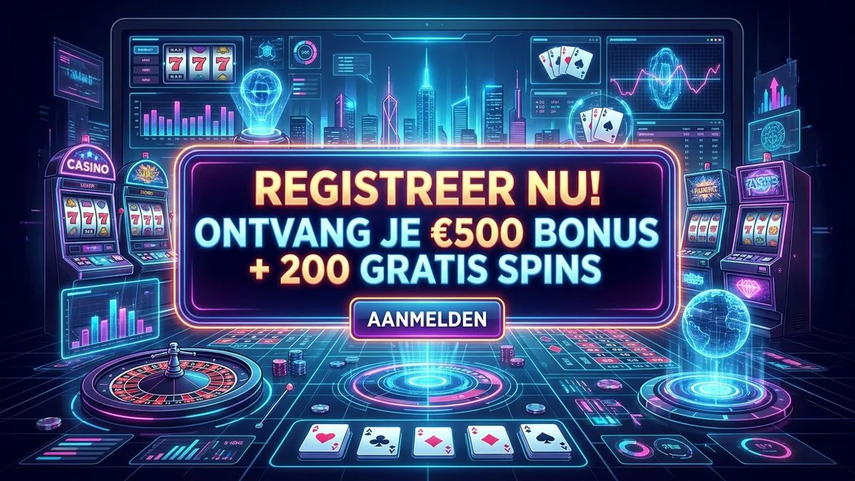 Registreren met bonus