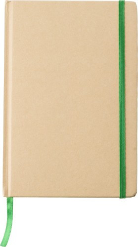 Gerecycled papier notitieboek (A5) Gianni